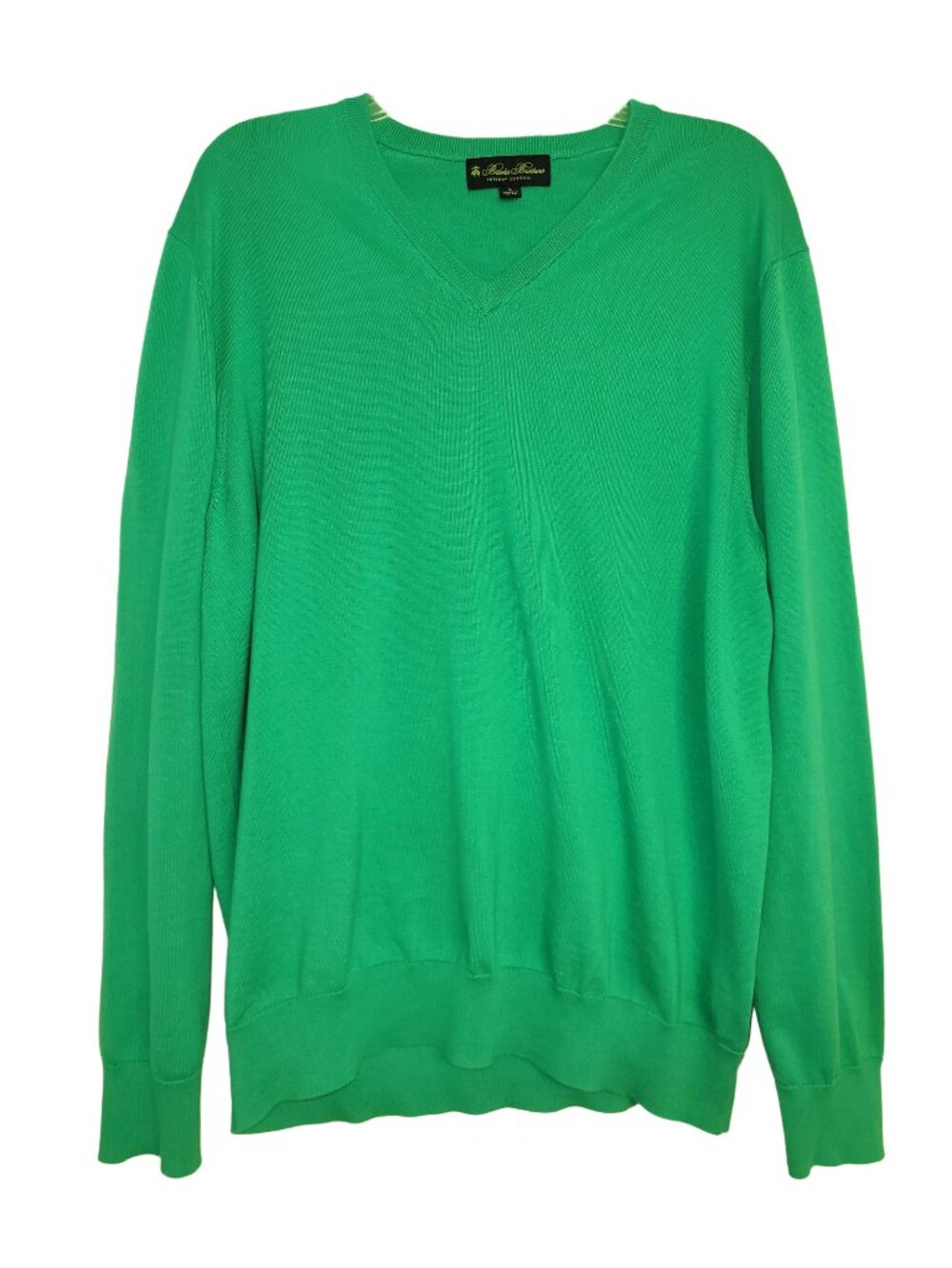 Brooks Brothers Supima Cotton V Neck Sweater